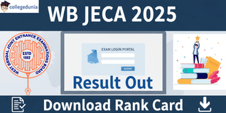 WB JECA 2025 Result Out; Download the Rank Card @wbjeeb.nic.in